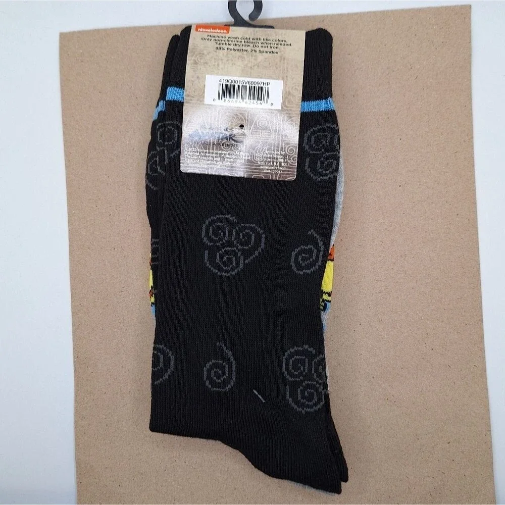 Avatar the last Airbender crew socks 2 pair